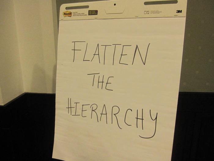 Flatten the Hierarchy!